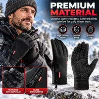 🎄 Christmas Winter Essential – Waterproof Thermal Gloves for Warm Hands thumbnail 3
