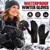 🎄 Christmas Winter Essential – Waterproof Thermal Gloves for Warm Hands thumbnail 1