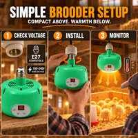 🥳2026 HOT SALE🥳💞56K+ SOLD!🔥 HOT SALE 50% OFF☀️ Intelligent Temperature Control Brooder Heater🌡️ thumbnail 4