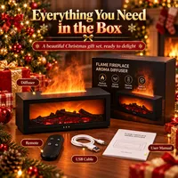 🔥 Last Day 60% OFF — 🔥🎁Fireplace Flame Diffuser Humidifier with Remote🔥 thumbnail 8