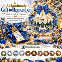 🔥 58% OFF TODAY — DIY Christmas Wreath Diamond Art Kit | Create Your Own Sparkling Holiday thumbnail 9