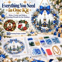 🔥 58% OFF TODAY — DIY Christmas Wreath Diamond Art Kit | Create Your Own Sparkling Holiday thumbnail 5