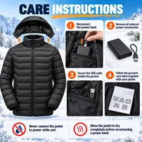 🥳2026 HOT SALE🥳💞54K+ SOLD!🔥 HOT SALE 50% OFF🔥USB-POWERED HEATED WINTER JACKET🧥 thumbnail 5