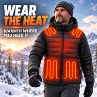 🥳2026 HOT SALE🥳💞54K+ SOLD!🔥 HOT SALE 50% OFF🔥USB-POWERED HEATED WINTER JACKET🧥 thumbnail 7