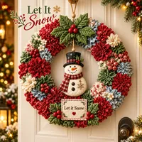 🔥 50% OFF – Create Your Own Christmas Magic with a Beautiful 3D Fabric Wreath thumbnail 6