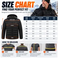 🥳2026 HOT SALE🥳💞54K+ SOLD!🔥 HOT SALE 50% OFF🔥USB-POWERED HEATED WINTER JACKET🧥 thumbnail 2