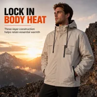 🥳2026 HOT SALE🥳💞54K+ SOLD! -🔥 Bestseller – Men's Outdoor Windbreaker with Detachable Hood thumbnail 9