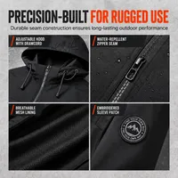 🥳2026 HOT SALE🥳💞54K+ SOLD! -🔥 Bestseller – Men's Outdoor Windbreaker with Detachable Hood thumbnail 7