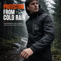 🥳2026 HOT SALE🥳💞54K+ SOLD! -🔥 Bestseller – Men's Outdoor Windbreaker with Detachable Hood thumbnail 6