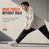 🥳2026 HOT SALE🥳💞54K+ SOLD! -🔥 Bestseller – Men's Outdoor Windbreaker with Detachable Hood thumbnail 10