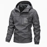 🥳2026 HOT SALE🥳💞54K+ SOLD! -🔥 Bestseller – Men's Outdoor Windbreaker with Detachable Hood thumbnail 14