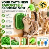 🔥 UP TO 50% OFF – Say Goodbye to Grooming Struggles! 🐱 3-in-1 Self-Grooming Brush for Less Loose Fur & Happier Cats! thumbnail 1
