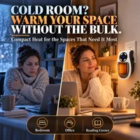 🔥 UP TO 60% OFF – Portable electric heater with LED display, timer, and adjustable temperature thumbnail 2