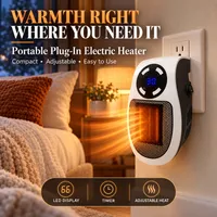 🔥 UP TO 60% OFF – Portable electric heater with LED display, timer, and adjustable temperature thumbnail 1