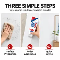 🖌️ Wall repair paste with rollers – All-in-one wall repair kit, quickly removes cracks thumbnail 11
