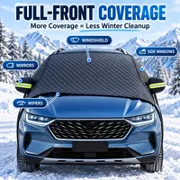 🔥 50% OFF — 💞54K+ SOLD!🔥All-Season Windshield Snow Cover with Mirror Protection❄️ thumbnail 5