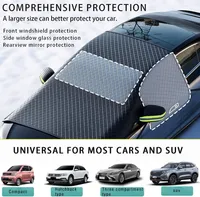 🔥 50% OFF — 💞54K+ SOLD!🔥All-Season Windshield Snow Cover with Mirror Protection❄️ thumbnail 9