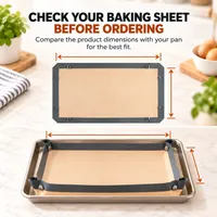 🔥 LIMITED-TIME 50% OFF 💞54K+ SOLD⭐— SnapBake Reusable Baking Mat That Turns Into a Tray thumbnail 8