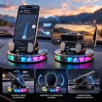 📱 RGB Car Phone Mount ✅ Auto-Clamping & Wireless Charging | Safe One-Hand Driving 🚗 thumbnail 6