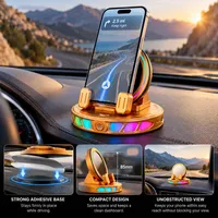 📱 RGB Car Phone Mount ✅ Auto-Clamping & Wireless Charging | Safe One-Hand Driving 🚗 thumbnail 7