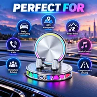📱 RGB Car Phone Mount ✅ Auto-Clamping & Wireless Charging | Safe One-Hand Driving 🚗 thumbnail 9