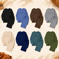 🔥 LAST DAY BLACK FRIDAY ✨ Women’s Crew Neck Lounge Set thumbnail 12