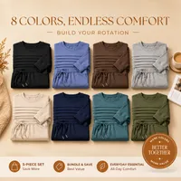 🔥 LAST DAY BLACK FRIDAY ✨ Women’s Crew Neck Lounge Set thumbnail 11