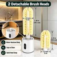 ❄️ Winter Sale 50% OFF - Electric Bottle & Tumbler Cleaning Brush with 2 Detachable Heads thumbnail 5
