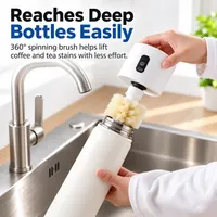 ❄️ Winter Sale 50% OFF - Electric Bottle & Tumbler Cleaning Brush with 2 Detachable Heads thumbnail 4