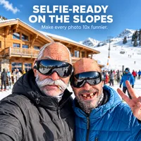❄️ Winter Sale 50% OFF – Funny Old Man Ski Mask – Pick Your Face, Build Your Crew thumbnail 5