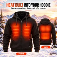 ⛄LIMITED-TIME 50% OFF‼️💞54K+ SOLD⭐🧥ThermaCore Heated Zip-Up Hoodie❄️ thumbnail 4