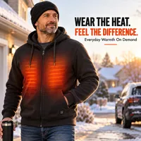 ⛄LIMITED-TIME 50% OFF‼️💞54K+ SOLD⭐🧥ThermaCore Heated Zip-Up Hoodie❄️ thumbnail 5