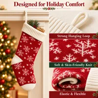🎅 Christmas Special 50% OFF – 18-Inch Oversized Knit Stockings thumbnail 5