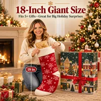 🎅 Christmas Special 50% OFF – 18-Inch Oversized Knit Stockings thumbnail 4