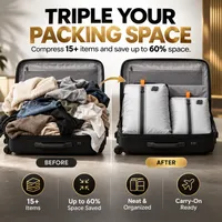🔥 50% OFF TODAY — Vacuum Compression Travel Bag | Pack More, Save Space & Travel Smarter thumbnail 3