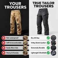 🔥 WINTER HOT SALE – Fleece Lined Waterproof Utility Trousers thumbnail 8
