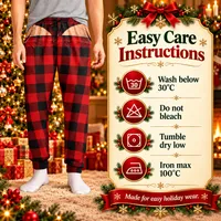 🔥 Christmas Hot Sale – Funny Pajama Pants for Men | Limited-Time Offer thumbnail 5