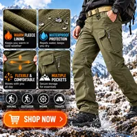 🔥 WINTER HOT SALE – Fleece Lined Waterproof Utility Trousers thumbnail 1
