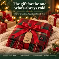 ❄️ Winter Sale 50% OFF – The Bonnie Plaid Heated Scarf thumbnail 7