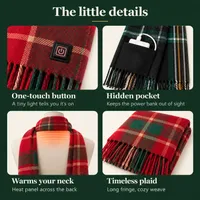 ❄️ Winter Sale 50% OFF – The Bonnie Plaid Heated Scarf thumbnail 4