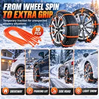 ⛄ LIMITED-TIME 50% OFF 💞51K+ SOLD⭐— 🚗 SnowGrip Emergency Tire Traction Straps ❄️ thumbnail 4