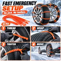 ⛄ LIMITED-TIME 50% OFF 💞51K+ SOLD⭐— 🚗 SnowGrip Emergency Tire Traction Straps ❄️ thumbnail 5