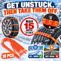 ⛄ LIMITED-TIME 50% OFF 💞51K+ SOLD⭐— 🚗 SnowGrip Emergency Tire Traction Straps ❄️ thumbnail 8