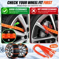 ⛄ LIMITED-TIME 50% OFF 💞51K+ SOLD⭐— 🚗 SnowGrip Emergency Tire Traction Straps ❄️ thumbnail 9