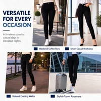 🥳2026 HOT SALE🥳💞50K+ SOLD!💛Women's High-Waisted Slim Pencil Trousers thumbnail 8