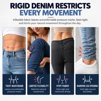🥳2026 HOT SALE🥳💞50K+ SOLD!💛Women's High-Waisted Slim Pencil Trousers thumbnail 4