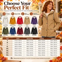 🍂Autumn Hot Sale 50% Off! 💥Women's Plush-Lined Windproof Hooded Jacket thumbnail 3