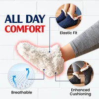 🥳2026 HOT SALE🥳💞50K+ SOLD!💛Fleece-Lined Non-Slip Thermal Slippers Socks thumbnail 3