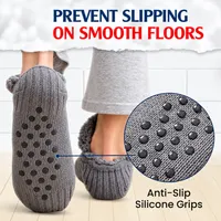 🥳2026 HOT SALE🥳💞50K+ SOLD!💛Fleece-Lined Non-Slip Thermal Slippers Socks thumbnail 8