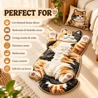 🐱 Chubby Tabby Cat Rug – The Purr-fect Gift for Cat Lovers! 🎁 thumbnail 6